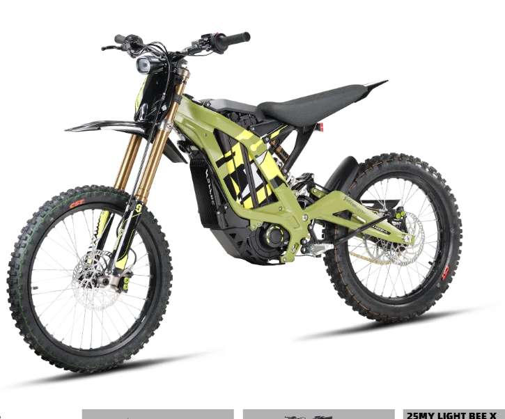 Surron Electric Dirt Bikes 2025
