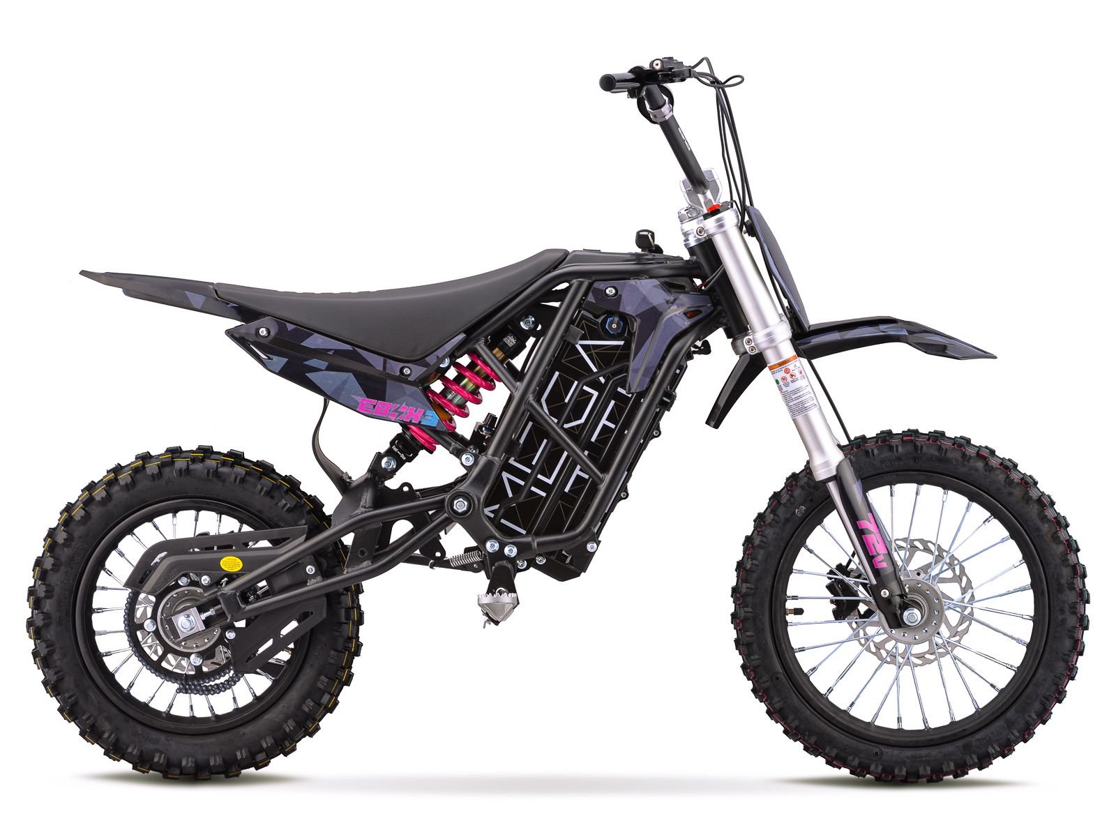 Electric pit bikes and ATVs EBOX 3 MX Megalith 72v