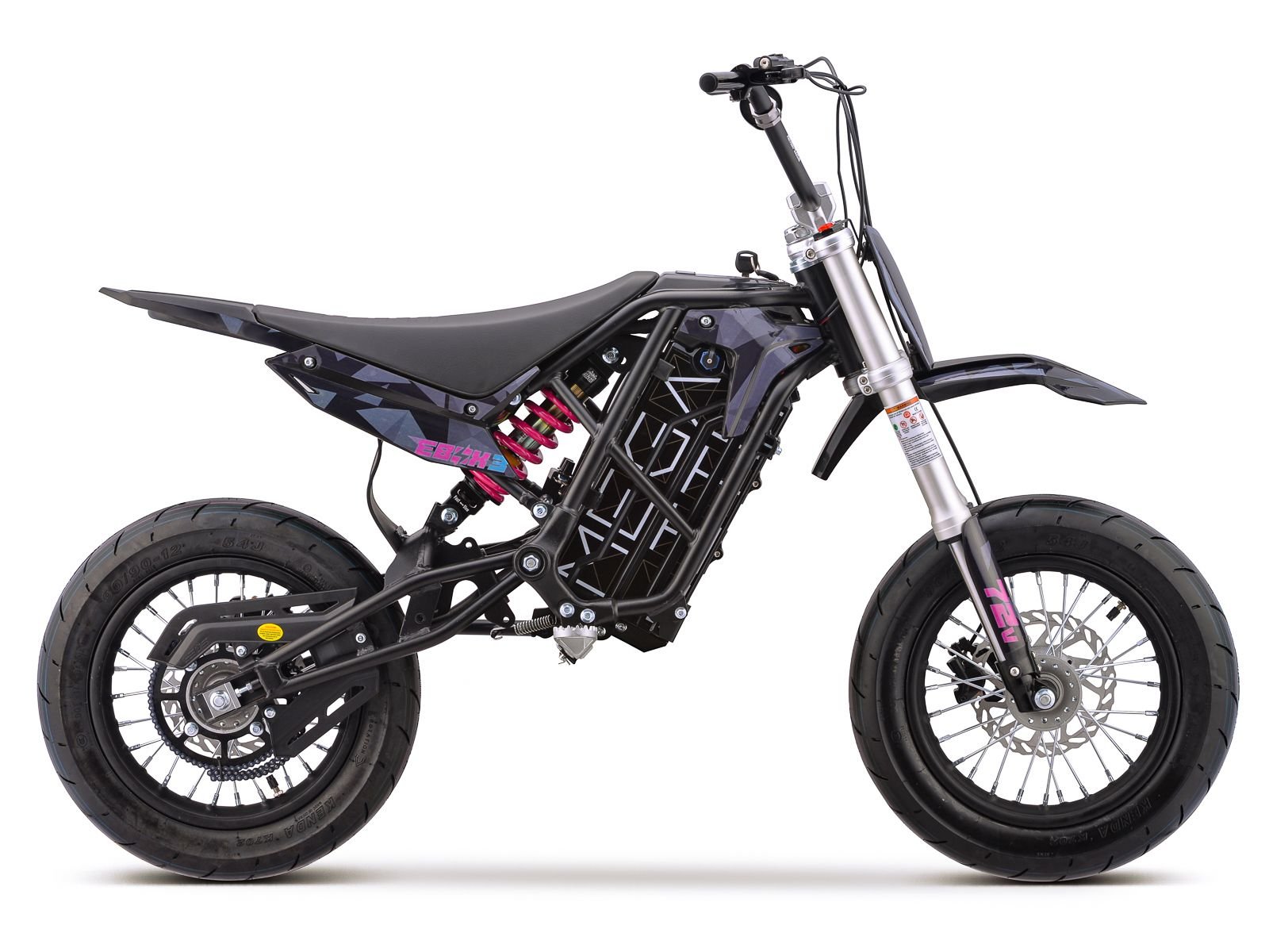Electric pit bikes and ATVs EBOX 3 Super Moto Megalith 72v