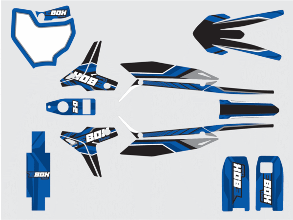 Midnight Blue Graphics Kit - Image 2